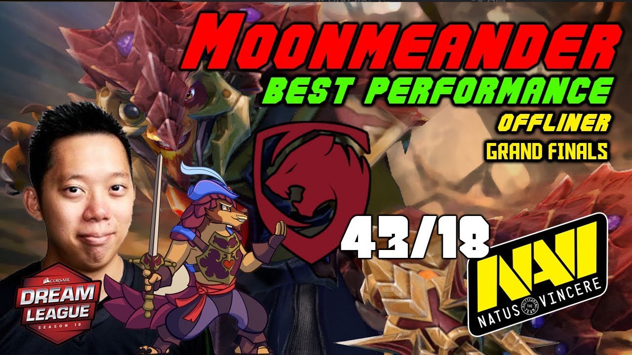Moonmeander  - Pangolier | Tigers vs NaVi - Grand Finals DreamLeague Season 10