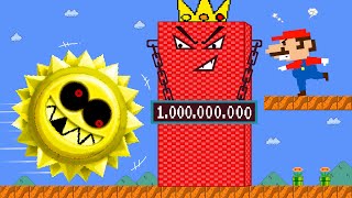 Мульт Marios Mega GOLD Grrrol Escape vs the Giant BIGGEST Numberblocks 1000000000 Game Animation