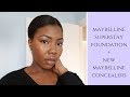 Maybelline New Super Stay Foundation & Concealers | Real Time Demo