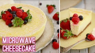 5Minute Microwave Cheesecake | Gemma's Bigger Bolder Baking