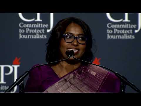 CPJ's 2023 International Press Freedom Awards: Shahina K.K.'s Speech