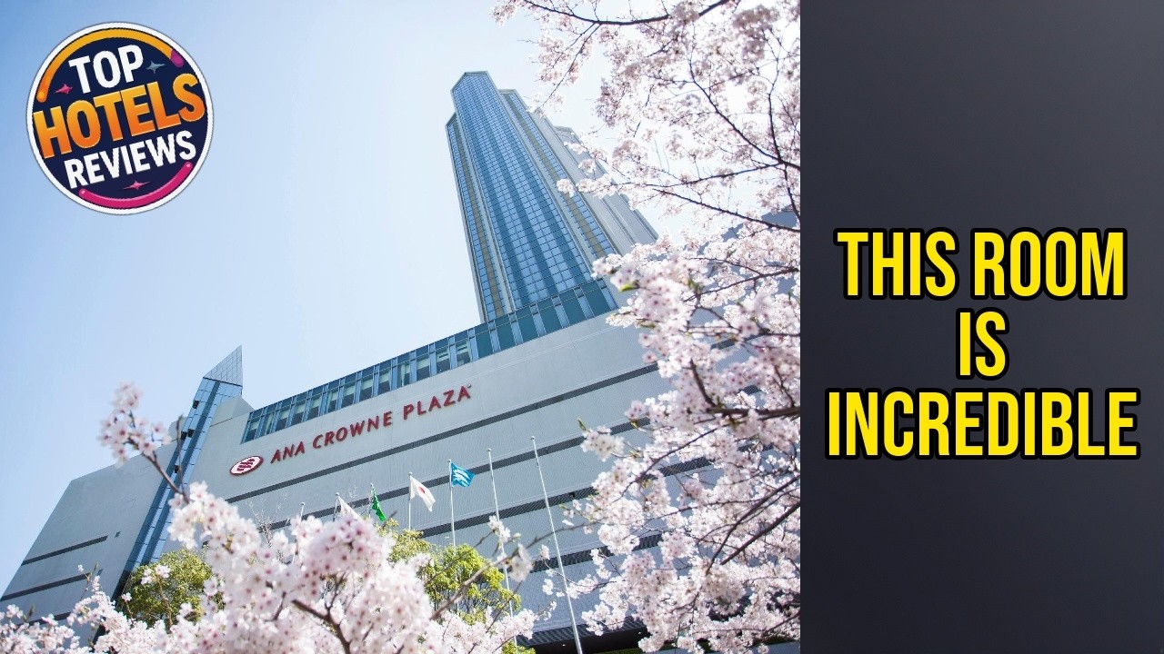 ANA Crowne Plaza Kobe By IHG - This Room Is Incredible | Kobe, Japan⭐