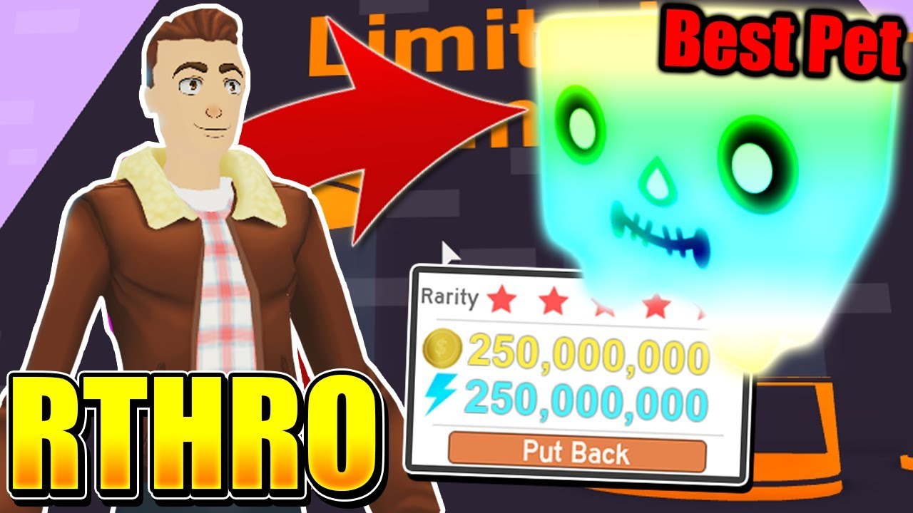 Roblox Rthro Gives Most Op Halloween Pet In Pet Simulator Roblox Youtube - rthro obby roblox