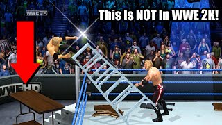 11 Awesome Things In WWE SVR11 That Are NOT In WWE 2K