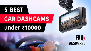 BEST DASH CAM FOR CAR in India // Top 5 Dash Cams Review // Premium Car Dashcam 2021