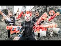 LTT Films : Police Patrol S.E.A.L Black Man Nerf Guns Fight Criminal Group Tiger Mask Bandits