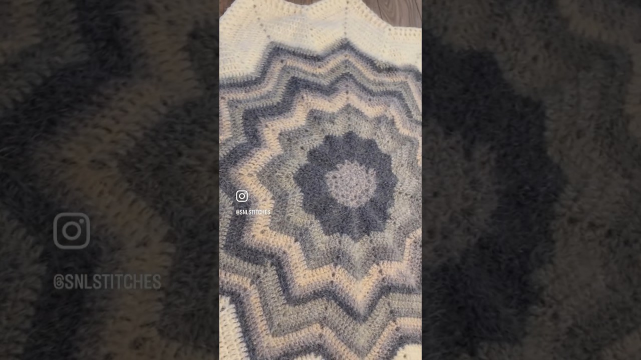 Finished 12 Point Star Blanket ⭐️ 