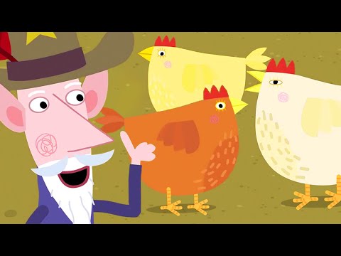 Ben and Holly's Little Kingdom | Chickens Ride West! | Cartoons For Kids