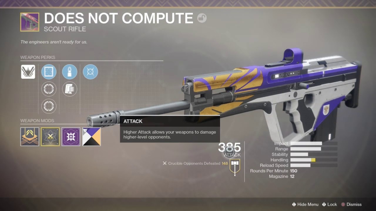 Top 10 Best PVP Scout Rifle's Destiny 2