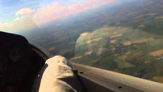 Inverted and Spinning Amateur Glider Aerobatics