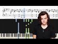 Harry Styles - Sign Of The Times - Piano Tutorial + Chords