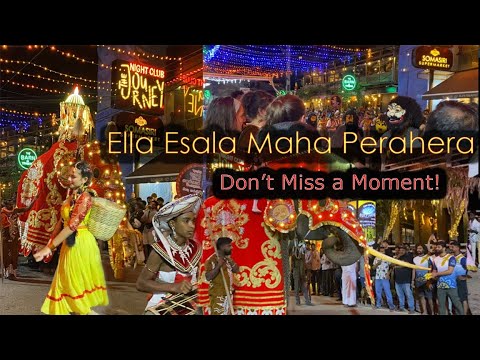 Ella Esala Maha Perahera 2025 Sri Lanka S Hidden Most Spiritual Festival Of Lights 
