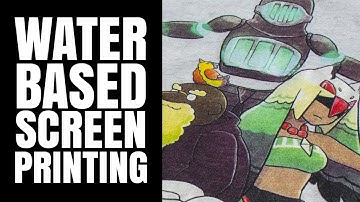 Soft-feeling Prints with Water-based Inks