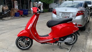 รีวิว Vespa Sprint 125 iGet ABS 2022 หลังใช้งานมาครบ 1 เดือน  ดีไม่ดียังไง  มาดูกัน