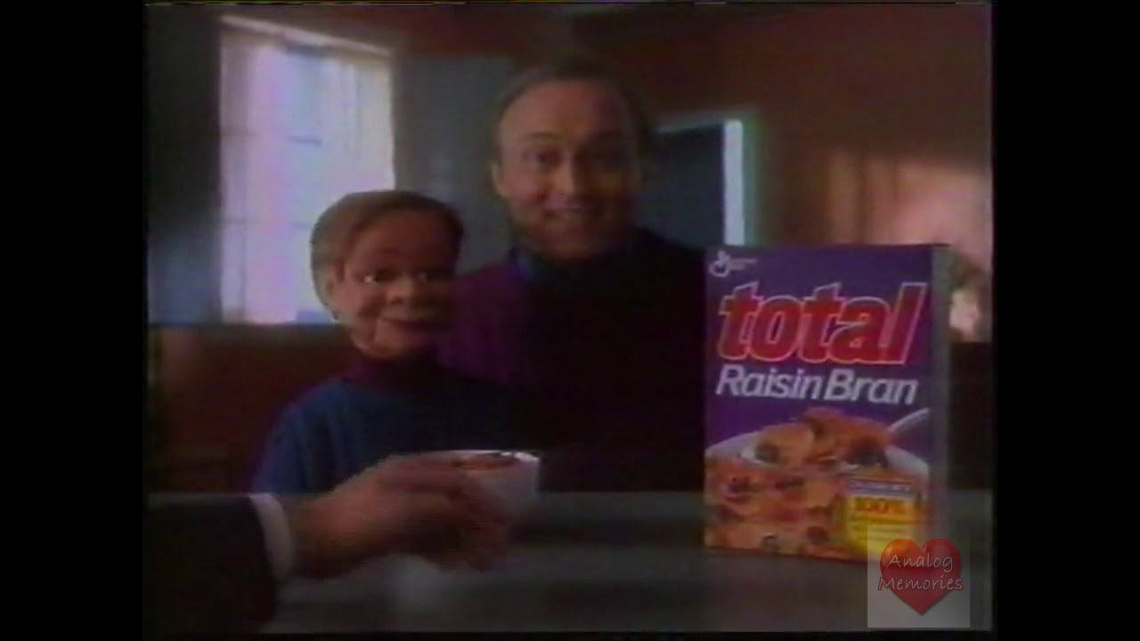 Total Raisin Bran Cereal Television Commercial 1990 Dummy YouTube