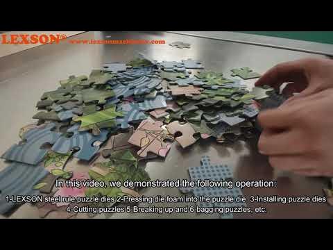 500 pcs/pieces jigsaw puzzle cutting die cutter - Die cutting machine,die  cutting press machinery manufacturer for sale