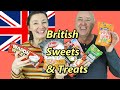 BRITISH Taste Test  Fruit Gums Wagon Wheels and More