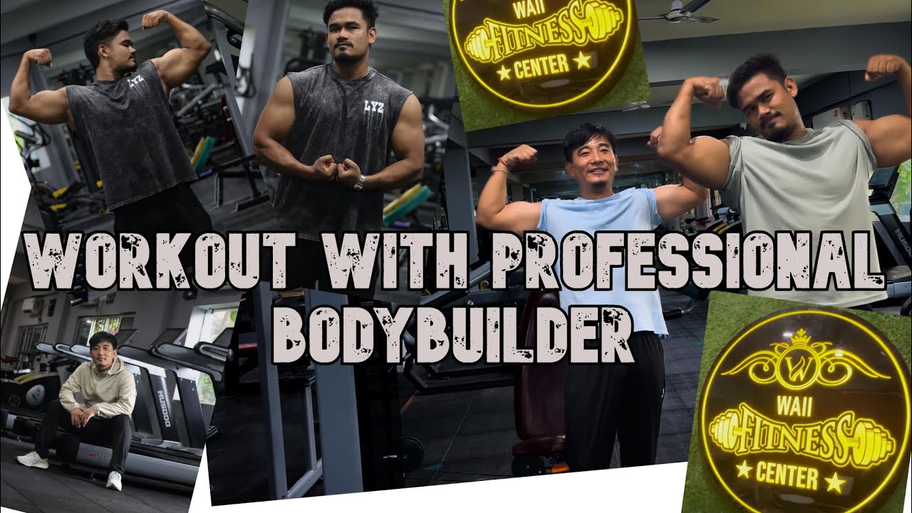 Workout with a Pro Bodybuilder at Waii Fitness Center | @rahulfittv  💪🔥