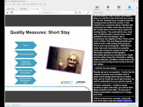 WEBINAR: Understanding CMS 5 Star Rating System - How the Quality Measures Contribute to Your Rating