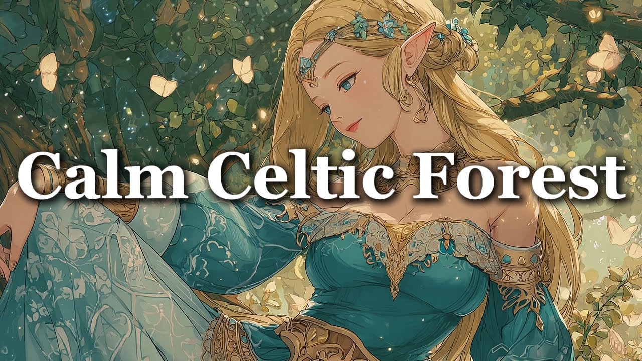 [Celtic BGM] 잔잔한 숲의 켈트 멜로디, 엘프가 들려주는 숲의 속삭임, 편안한 음악 모음 | Calm Celtic Forest, Elven Breeze🌿
