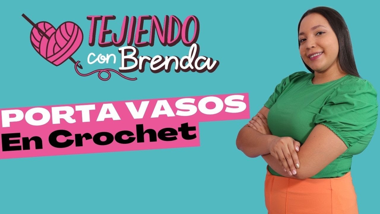 Curso Crochet para Principiantes  - Proyecto Práctico - PORTAVASOS TEJIDO EN CROCHET 🧶