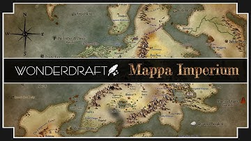 Mappa Imperium & Wonderdraft - Fantasy Worldbuilding Timelapse