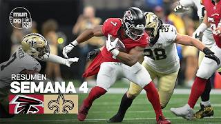 Atlanta Falcons vs. New Orleans Saints | Semana 4 - Temporada NFL 2026 | Resumen en español
