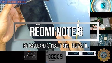Redmi Note 8 No  Baseband  &  Insert  Sim, Repair.