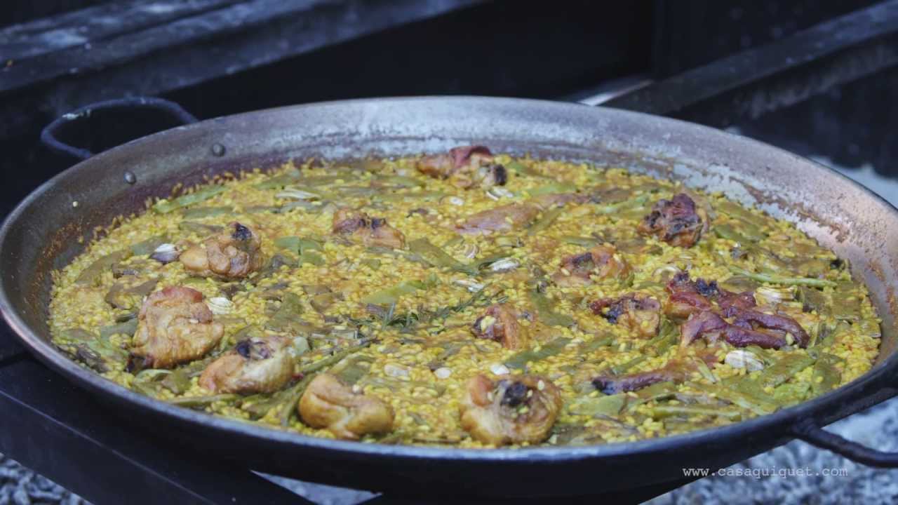 Paella valenciana paso a paso