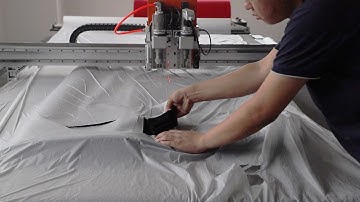 High speed Mutiple layers fabric Digital Cutting machine with auto feeding worktable