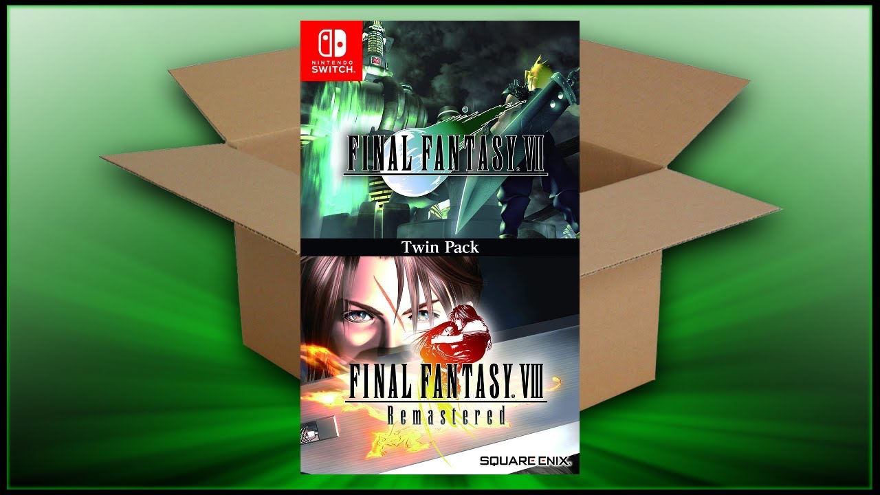 Final Fantasy VII and Final Fantasy VIII Remastered - Twin Pack (Nintendo  Switch) single