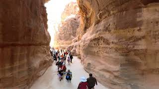 BIMT 360 Video: Jordan - Petra - Siq walk to the Treasury