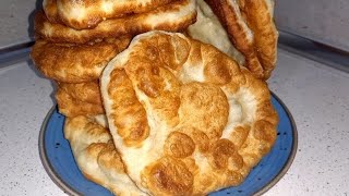 Langos/ Pişi wie vom Weihnachtsmarkt nur besser, Yağ çekmeyen Pişi Tarifi