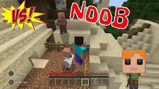 Minecraft NOOB  Minecraft Часть 4. Зомби Повсюду Выживание .