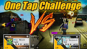 Freefire 1v1 One Tap Challenge Custom || Freefire Clash Squad Custom #freefire #1v1 #onetapchallenge