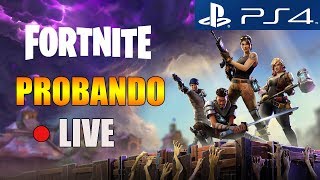 PROBANDO FORTNITE | PS4 PRO