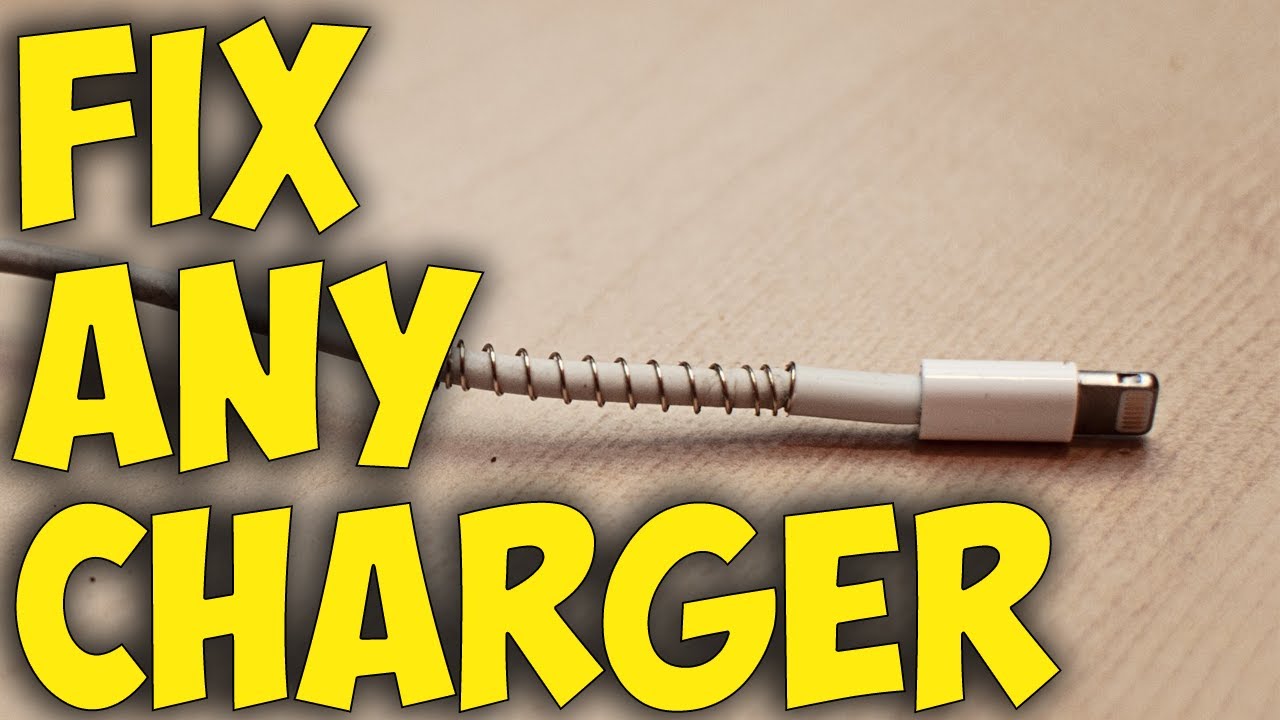 How To Make iPhone Charger Cable Last Longer!