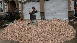 Giving 3,000,000 Pennies To My 3,000,000th Subscriber