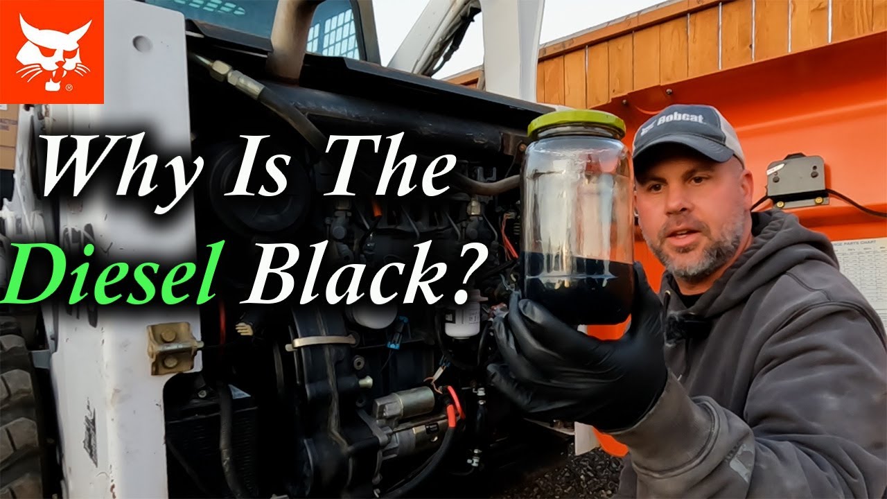 Why Is The Diesel Black in my Bobcat
