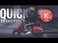 QUICK CINEMATIC TRANSITION | Kinemaster tutorial