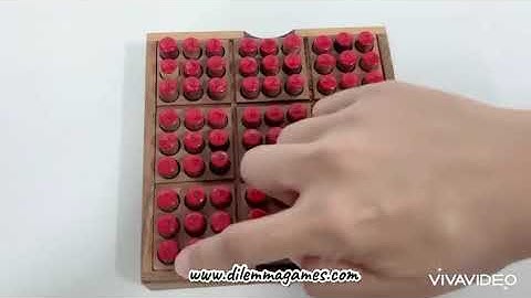 SUDOKU, Smart wooden board by DILEMMA GAMES