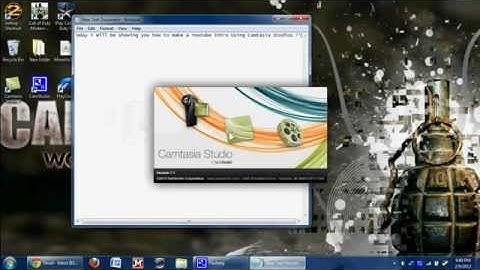 How to Make an Intro using Camtasia Studio 7