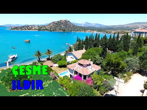İZMİR ÇEŞME - Ildır'da Denize Sıfır Muhteşem Villa İncelemesi (Ev Turu)