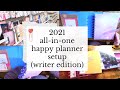 Happy Planner 2021 Setup | Planning for Writers