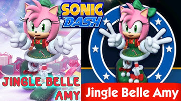 Sonic Dash Jingle Belle Amy | Jingle Belle Amy Events - GamePlay Walkthrough (iOS,Android)