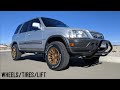 My Lifted CRV Gets Off-Road Tires and New Wheels - 2001 Honda CRV AWD