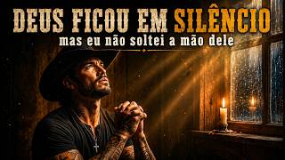 Orei a Noite Toda e Deus Não Respondeu — Mas Eu Não Soltei
