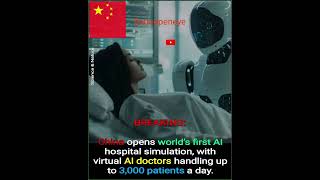 China opens the world's first Al hospital simulation, with virtual Al doctors........