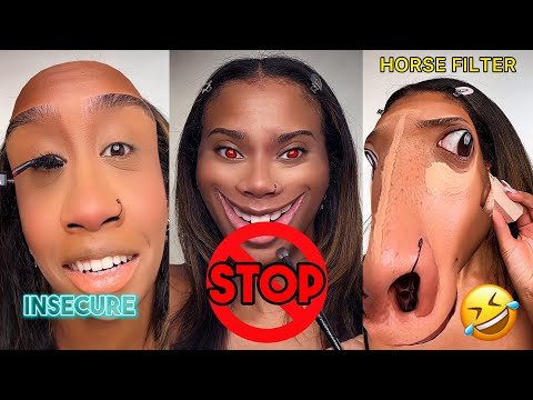 CUTE ✅ or FAIL? ❌ Crazy Filter Makeup Challenge