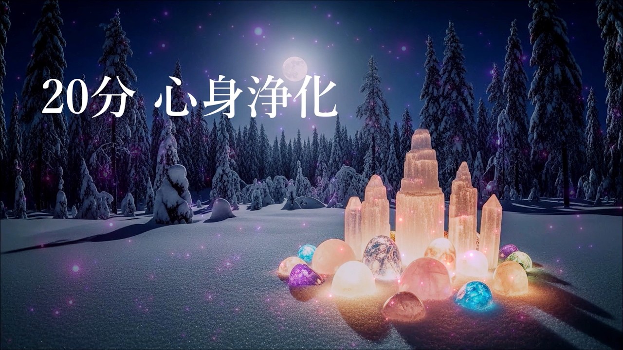 【20分 心身の浄化】心と体・家に溜まった汚れや邪気を洗い流し 幸運を呼び込む音楽, 浄化ヒーリング音楽 - 417 Hz Music to Cleanse of Negative Energy